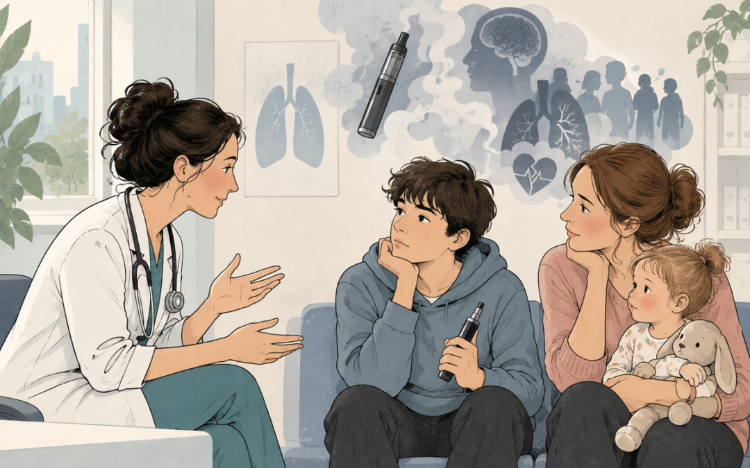 El peligro oculto tras los vapeadores
